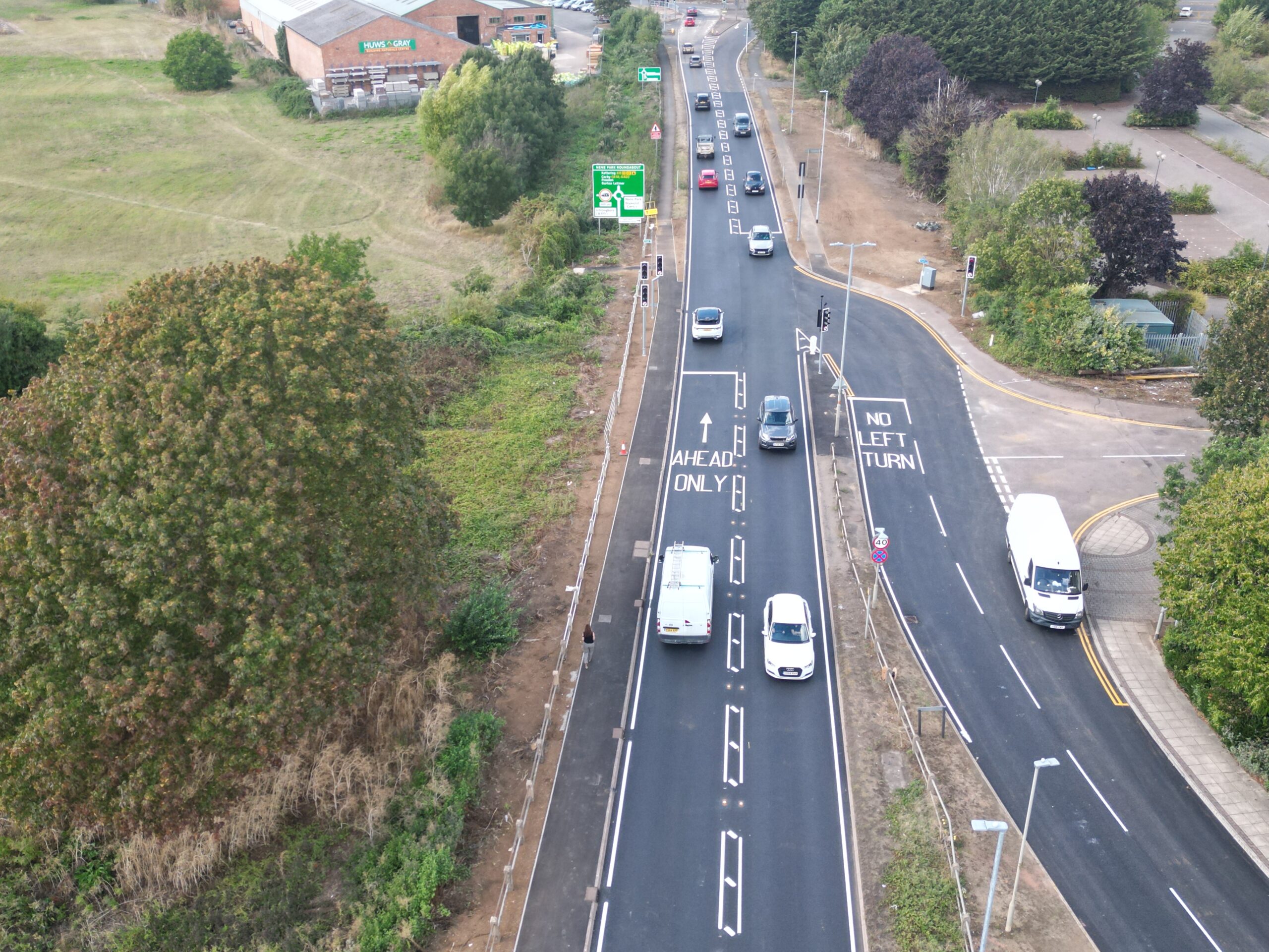 New signals on A6 - PGR Construction